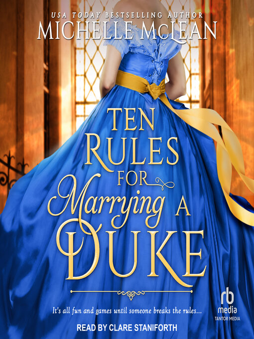 Title details for 10 Rules for Marrying a Duke by Michelle McLean - Available